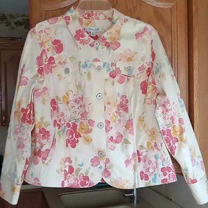 COLDWATER CREEK BLAZER JACKET WOMENS SIZE  PXL